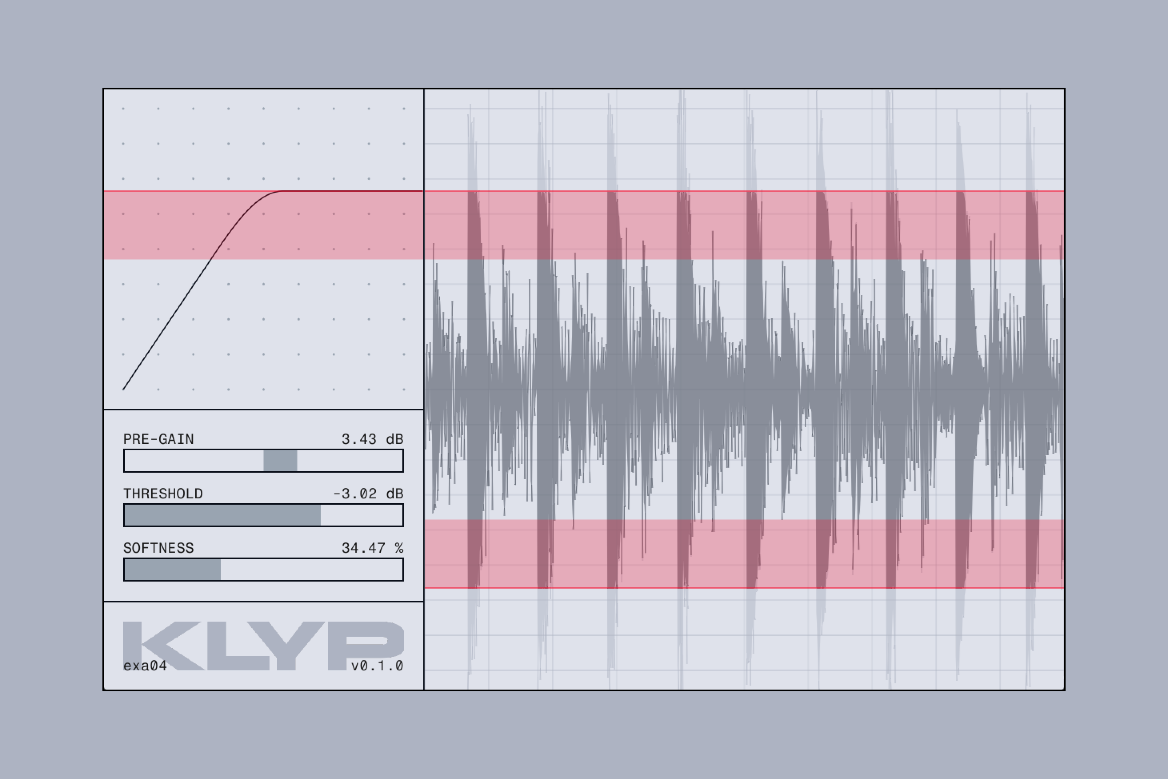 High resolution version of image labeled "Design of Klyp, my soft clipper plug-in"